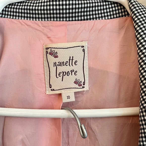 EUC Nanette Lepore Jacket And Matching Skirt Set (Sz. Jacket 10, Skirt 8) - Picture 5 of 7